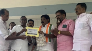 കോട്ടൂർ പഞ്ചായത്ത് യു ഡി എഫ് പ്രകടന പത്രിക: അഡ്വ:പ്രവീൺ കുമാർ പ്രകാശനം ചെയ്തു