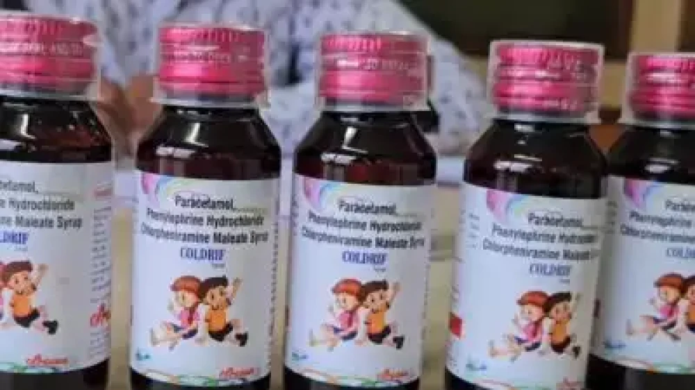 രാജ്യത്ത് ചുമ മരുന്ന് കഴിച്ചുള്ള മരണം 17 ആയി; നിരവധി കുട്ടികൾ നിരീക്ഷണത്തിൽ