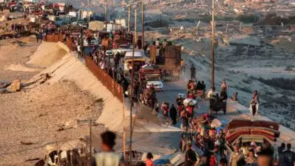 ഗാസ ശാന്തതയിലേക്ക് ; വെടിനിർത്തൽ കരാർ പ്രാബല്യത്തിൽ