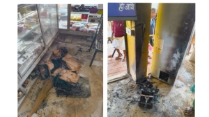 
                        ചക്കിട്ടപാറയിൽ പാചകവാതകം ചോർന്നു ബേക്കറിയിൽ തീ പിടിച്ചു; ഒഴിവായത് വൻ ദുരന്തം