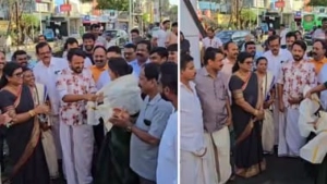 രാഹുൽ മാങ്കൂട്ടത്തിലിനൊപ്പം പരിപാടിയിൽ പങ്കെടുത്ത നഗരസഭ അധ്യക്ഷയോട് ബി ജെ പി വിശദീകരണം തേടി രാഹുൽ മാങ്കൂട്ടത്തിലിനൊപ്പം പരിപാടിയിൽ പങ്കെടുത്ത നഗരസഭ അധ്യക്ഷയോട് ബി ജെ പി വിശദീകരണം തേടി