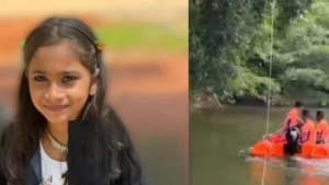 
                        മാനിപുരത്ത് പുഴയി ൽ ഒഴുക്കിൽപ്പെട്ട വിദ്യാർഥിനിയുടെ മൃതദേഹം കണ്ടെത്തി