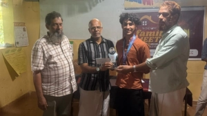 ദേശീയ ഗുസ്തി ചാമ്പ്യൻ ഷാഹിൻ അബൂബക്കറിന് വിസ്ഡം തുറയൂർ യൂണിറ്റിൻ്റെ ആദരം