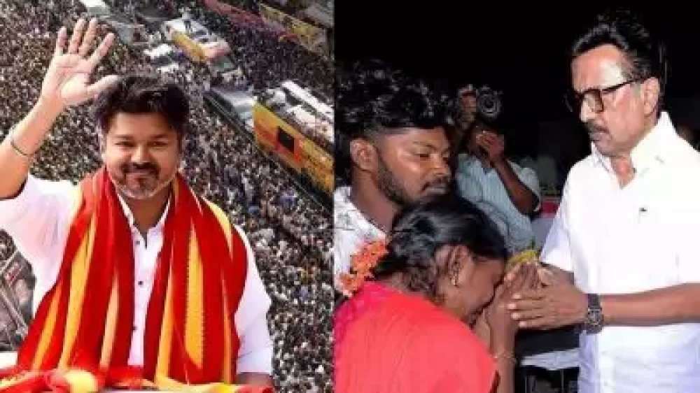 കരൂർ ദുരന്തം; അപകടത്തിനു പിന്നിൽ ഗൂഢാലോചന? സ്വതന്ത്ര അന്വേഷണം ആവശ്യപ്പെട്ട് ടിവികെ