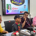 നവദളങ്ങളിൽ അതിഥിയായി ആരോമൽ എത്തി