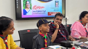 നവദളങ്ങളിൽ അതിഥിയായി ആരോമൽ എത്തി