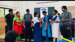 നവദളങ്ങളിൽ ഗ്രീൻ ഗാർഡിയൻ ബാഡ്ജ് വിതരണം ചെയ്തു