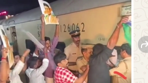 മന്ത്രി എൻ ഷംസുദ്ദീനെതിരെ യുവമോർച്ച കരിങ്കൊടി പ്രതിഷേധം