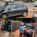 കുന്നമംഗലത്ത് കാറും ലോറിയും കൂട്ടിയിടിച്ച് അപകടം