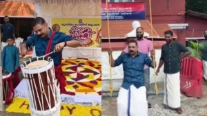 ഇഡി ഉദ്യോഗസ്ഥരെ ആക്രമിച്ച പ്രതികൾക്ക് പോലീസ് സ്റ്റേഷനിൽ ഓണാഘോഷം