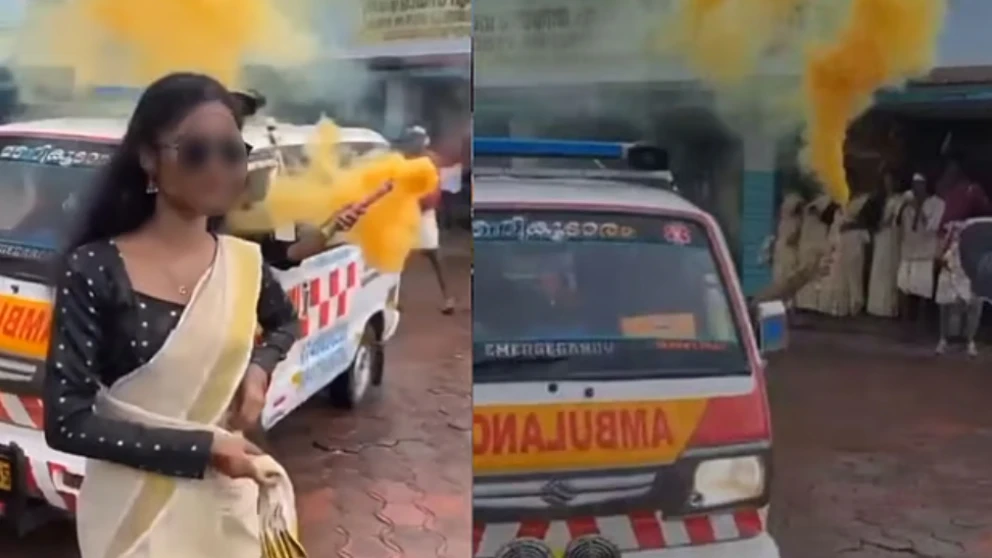  ഓണാഘോഷം ആംബുലൻസ് ഉപയോഗിച്ചതിനെതിരെ പരാതി
