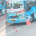 ബസ് ഡ്രൈവറുടെ സമയോചിത ഇടപെടലിലൂടെ ഒഴിവായത് വലിയ ദുരന്തം