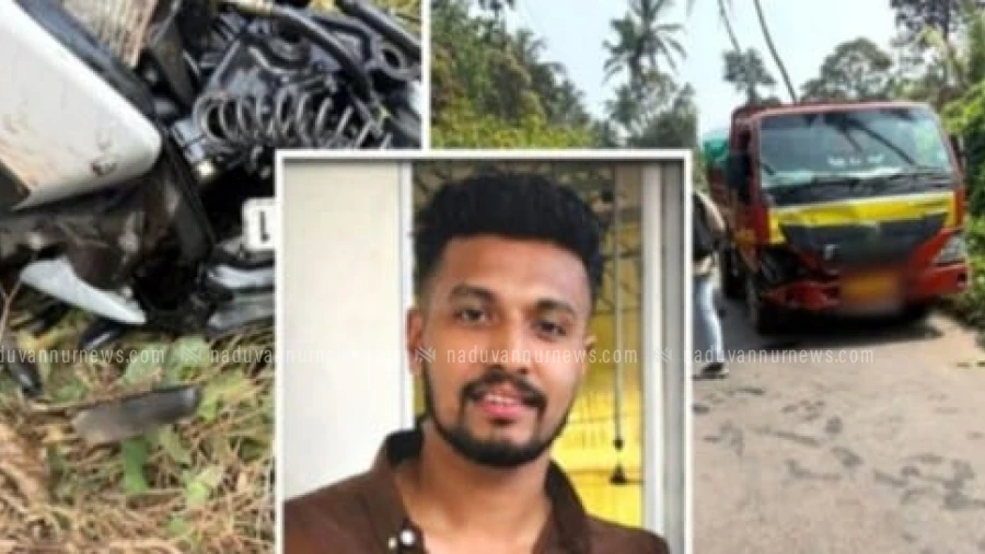  ബൈക്കും ടിപ്പറും  പരിക്കേറ്റ്   ചികിത്സയിലായിരുന്ന യുവാവ് മരിച്ചു