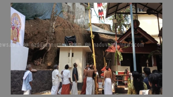  കുളങ്കര ശ്രീ ഭഗവതി ക്ഷേത്രത്തിൽ തിറ മഹോത്സവത്തിന് കൊടിയേറി