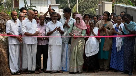  നടുവണ്ണുർ-മണോളി മുക്ക്- നിത്യാനന്ദാശ്രമം റോഡ് ഉദ്ഘാടനം ചെയ്തു