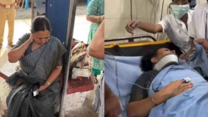 വീണാ ജോർജിന്റെ പരിക്ക് ഗുരുതരം, കഴുത്തിന് കനത്ത വേദന