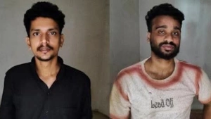 കൊയിലാണ്ടിയിൽ പോലീസുകാരനെ ആക്രമിച്ച രണ്ട് ആർഎസ്എസ് പ്രവർത്തകർ പിടിയിൽ