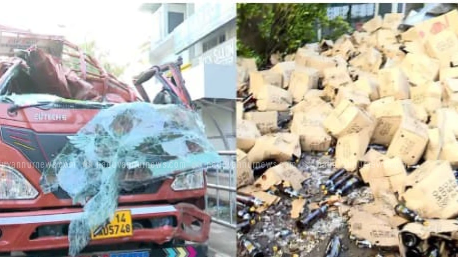 കോഴിക്കോട്ട് വാഹനാപകടത്തിൽ ലോറി ഡ്രൈവർക്ക് ദാരുണാന്ത്യം