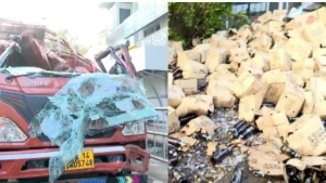 കോഴിക്കോട്ട് വാഹനാപകടത്തിൽ ലോറി ഡ്രൈവർക്ക് ദാരുണാന്ത്യം