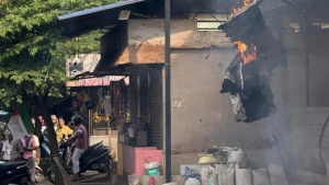 കൊടുവള്ളി  മന്തി കടയിൽ  തീപിടുത്തം