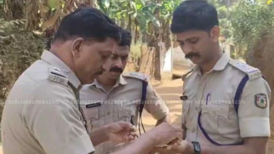  പുറമേരിയിൽ സ്ഫോടക വസ്‌തു പൊട്ടിത്തെറിച്ചു