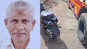 
                        വടകരയിൽ ഗ്യാസ് ടാങ്കർ ലോറിയും സ്കൂട്ടറും കൂട്ടിയിടിച്ച് സ്കൂട്ടർ യാത്രികൻ മരിച്ചു