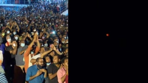 ഭക്തി സാന്ദ്രം ശബരിമല; പൊന്നമ്പല മേട്ടിൽ മകരവിളക്ക് തെളിഞ്ഞു