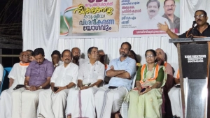 സി.പി.എം ന്റെ കപ്പിത്താൻ ആർ.എസ്സ്.എസ്. തീരത്തേക്കാണ് കപ്പലടുപ്പിക്കുന്നത്: കെ.എം ഷാജി