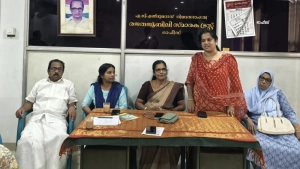 കേന്ദ്രസർക്കാരിൻറെ ഗാന്ധി നിന്ദക്കെതിരെ എൻ.എം.സി- എസ്  പ്രതിഷേധിച്ചു.