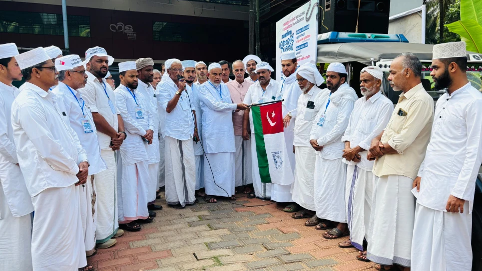  സമസ്ത ശദാബ്ദി സന്ദേശ യാത്ര പാലോളിയിൽ സമാപിച്ചു 