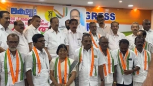 കണ്ണൂരിൽ എൻ.സി.പിയിൽ കൂട്ടരാജി; മുൻ സംസ്ഥാന സെക്രട്ടറി ഉൾപ്പെടെ 15 നേതാക്കൾ കോൺഗ്രസിൽ
