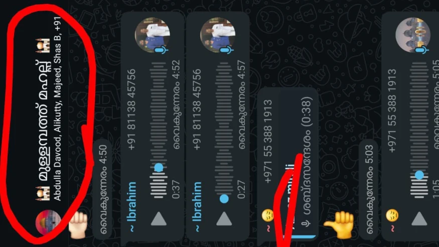  മുസ്ലിം ലീഗ് നേതാവിനെ വാട്സാപ്പിലൂടെ അപകീർത്തിപ്പെടുത്തിയതിന് ജില്ലാ പോലീസ് മേധാവിക്ക് പരാതി 