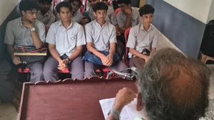 വായന പക്ഷാചരണത്തിന്റെ ഭാഗമായി എൻ എസ് എസ് വോളണ്ടിയേഴ്സ് രാമുണ്ണി മാസ്‌റ്റർ ഗ്രന്ഥാലയം സന്ദർശിച്ചു.