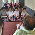 വായന പക്ഷാചരണത്തിന്റെ ഭാഗമായി എൻ എസ് എസ് വോളണ്ടിയേഴ്സ് രാമുണ്ണി മാസ്‌റ്റർ ഗ്രന്ഥാലയം സന്ദർശിച്ചു.
