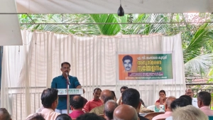 ബി ജെ പി നേതാവ്  എ സി ഗംഗാധരകുറുപ്പ് അനുസ്മരണം നടത്തി.