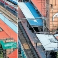 കോഴിക്കോട് റെയിൽവെ സ്റ്റേഷനിലെ അവശേഷിക്കുന്ന മൂന്ന്  ഗോപുരങ്ങൾ കൂടി പൊളിച്ചു നീക്കുന്നു.