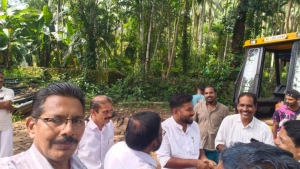 എം എൽ എ വി ടി സൂരജ് ഇടപെട്ട് ജലസേചന വകുപ്പിൽ നിന്നും  ഗ്രൗണ്ട് തിരിച്ചെടുത്തു.
