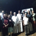 കാരയാട് സോളാർ വിളക്കുകൾ മിഴിതുറന്നു.