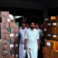 എം എൽ എ . വി ടി സൂരജ് ജില്ലാ മെഡിക്കൽ വേർഹൗസ് സന്ദർശിച്ചു.
