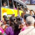 കെ എസ് ആർ ടി സി ബസിൽ നിന്നും വിദ്യാർത്ഥിനി വീണു പരിക്കേറ്റു.