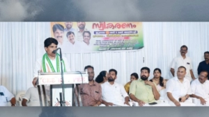 എം എൽ എ മാരായ വിടി സൂരജിനും കെ എം അഭിജിത്തിനും സ്വീകരണം നല്കി.