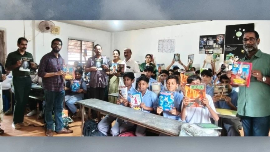  പാലോറ ഹയർസെക്കൻഡറി സ്കൂളിൽ റീഡേഴ്സ് നെസ്റ്റ്
