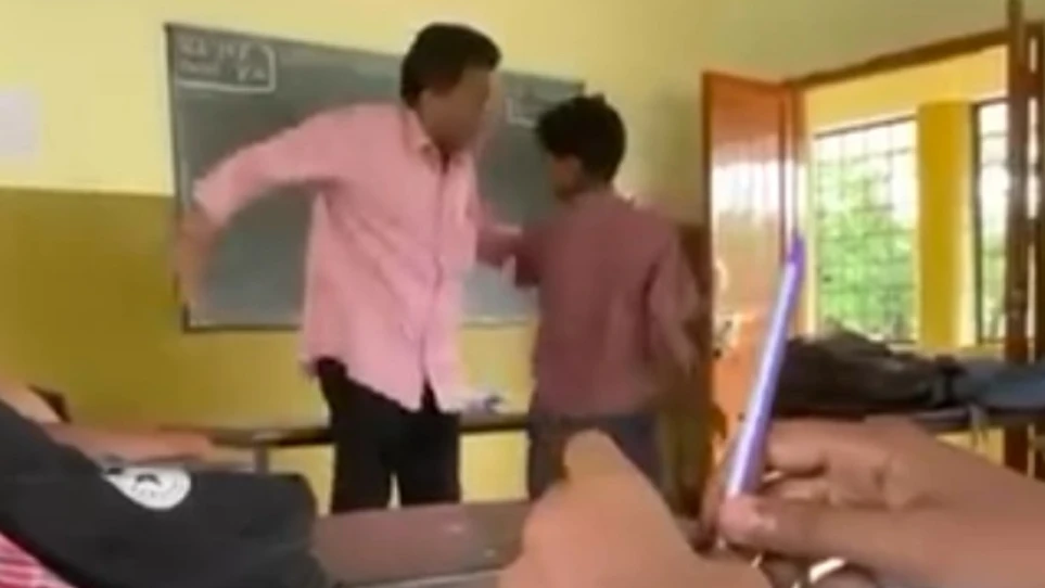  ഒമ്പതാം ക്ലാസ് വിദ്യാർത്ഥിക്ക് അധ്യാപകന്റെ മർദ്ദനം
