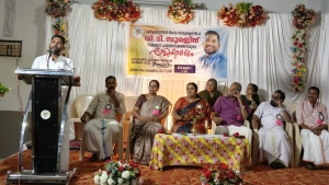 ബാലശ്ശേരി എം എൽ എ. വി ടി സൂരജിന് പൂർവ വിദ്യാലയത്തിന്റെ ആദരവ്.