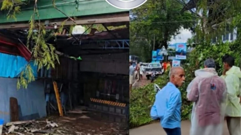  പേരാമ്പ്ര കൈതക്കലിൽ മരം വീണ് ഒരാൾ മരിച്ചു.