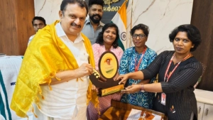 ജെ എം എ ഭാരവാഹികൾ ആരോഗ്യ മന്ത്രിയെ  സന്ദർശിച്ചു.