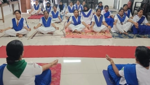 അന്താരാഷ്ട്ര യോഗ ദിനാചരണം സംഘടിപ്പിച്ചു
