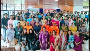 ബ്ലോക്ക് ദുരന്ത നിവാരണ സേനയ്ക്ക് എൻ ഡി ആർ എഫ്  പരിശീലനം