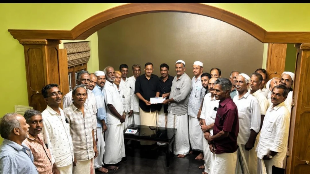 കൂനഞ്ചേരി ശാഖാ പ്രവാസി ലീഗ് മെമ്പർഷിപ്പ് വിതരണോദ്ഘാടനം ജില്ലാ സെക്രിട്ടറി കെ ടി കെ റഷീദ്  നിർവഹിച്ചു.
