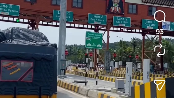  ടോൾ കൊടുക്കാത്ത വാഹനങ്ങൾക്കെതിരെ നടപടി തുടങ്ങി.